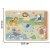 TOOKY TOY Drewniane Interaktywne Puzzle Zwierzątka