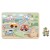 TOOKY TOY Drewniane Interaktywne Puzzle Pojazdy