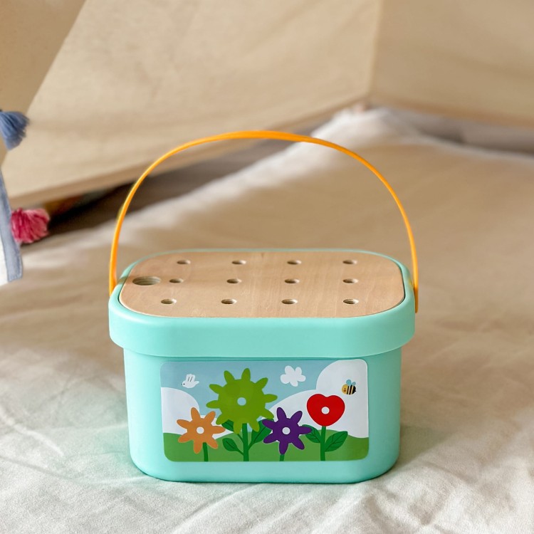 WOOPIE GREEN Konstrukcyjny BOX Motoryczny Montessori 12w1 FSC