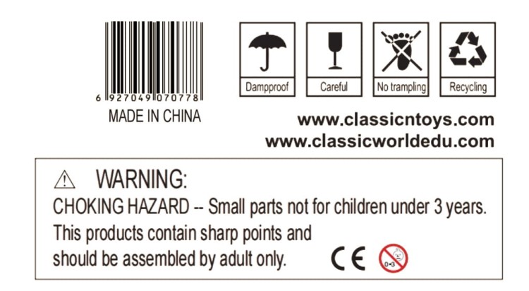 CLASSIC WORLD EDU Drewniana Sztaluga Edukacyjna