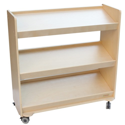 MASTERKIDZ Regał na Kółka - 3 Półki Na Akcesoria Do Tablicy STEM 800H x 800L