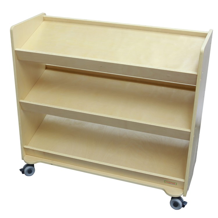 MASTERKIDZ Regał na Kółka - 3 Półki Na Akcesoria Do Tablicy STEM 800H x 800L