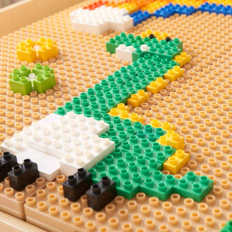 MASTERKIDZ Zestaw 4 Nakładek Na Panel Do Budowania Z Małych Klocków