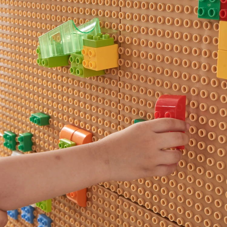 MASTERKIDZ Zestaw 4 Nakładek Na Panel Do Budowania Z Małych Klocków