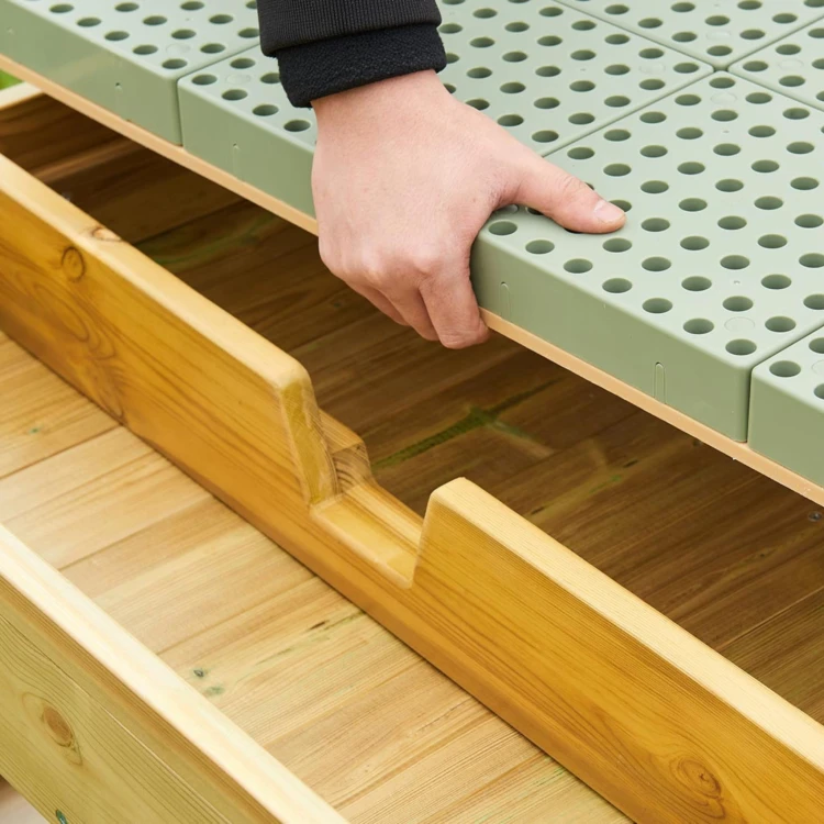 MASTERKIDZ Drewniany Stół Edukacyjny 1200L STEM Outdoor