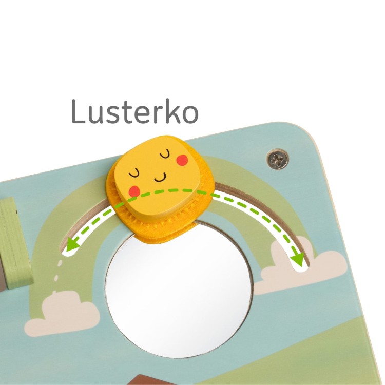 CLASSIC WORLD Drewniana Tablica Manipulacyjna Aktywności Farma