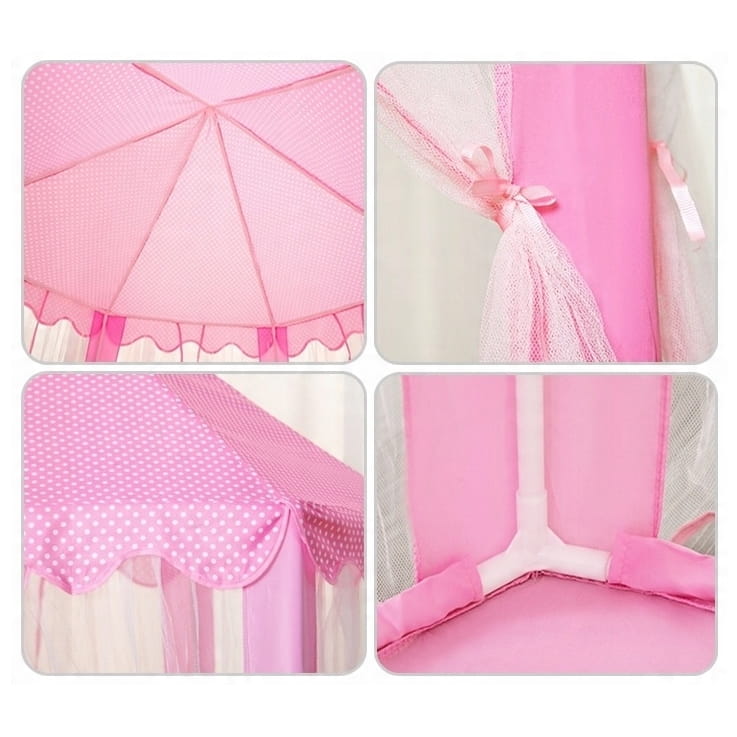 WOOPIE Namiot Zamek Księżniczki XXL Domek do Domu i Ogrodu