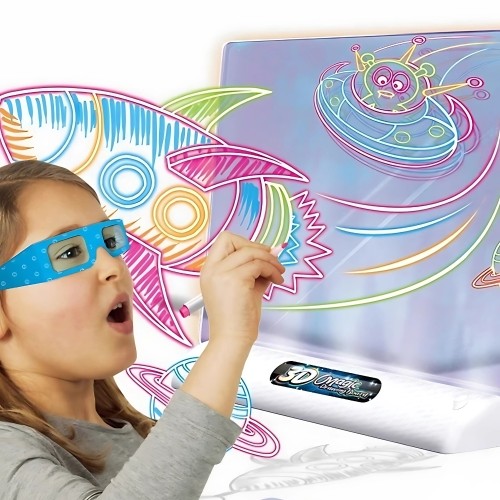 WOOPIE Magiczna Tablica 3D Podświetlenie LED do Rysowania