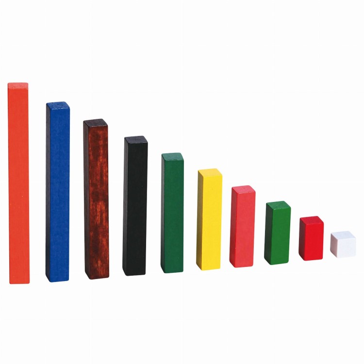 VIGA Drewniane Patyczki Edukacyjne Matematyczne Klocki Cuisenaire'a