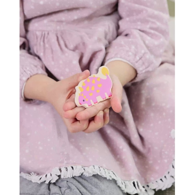 Classic World Drewniana Układanka Jajka Dinozaurów