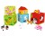 WOOPIE GREEN Układanka Kostki Farma w Pudełkach + Figurki 10 el.