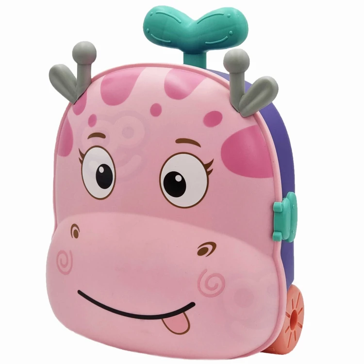 WOOPIE Zestaw do Piasku 3w1 Walizka Jelonek + Zabawka Wodna