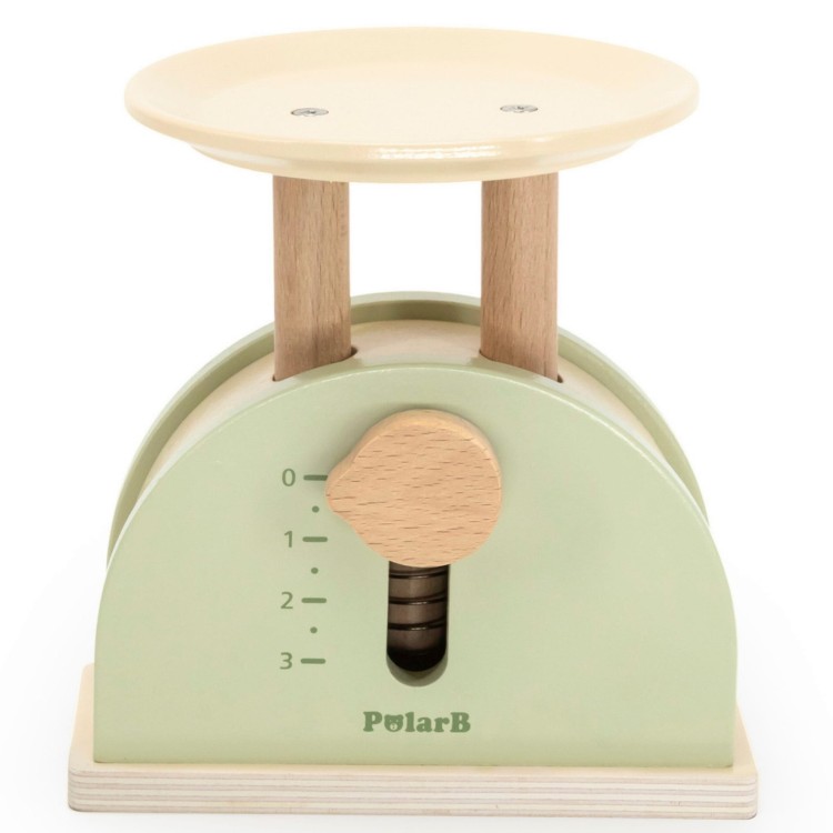 PolarB Drewniana Waga Kuchenna