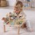 Drewniany Stolik Edukacyjny Muzyczny Labirynt Sensoryczny 5W1 WOOPIE GREEN