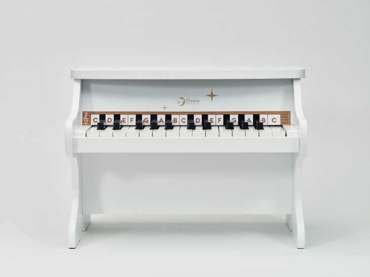 Drewniane Pianino dla Dzieci + Książeczka do Nauki CLASSIC WORLD
