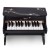Pianino Czarne dla Dzieci CLASSIC WORLD