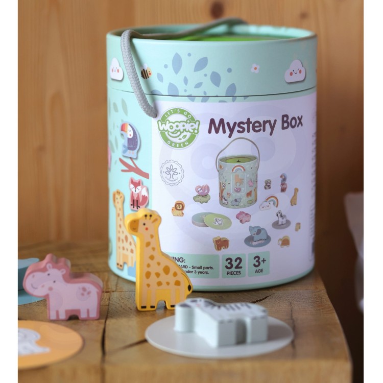 Tajemnicze Pudełko Dotknij i Dopasuj WOOPIE GREEN