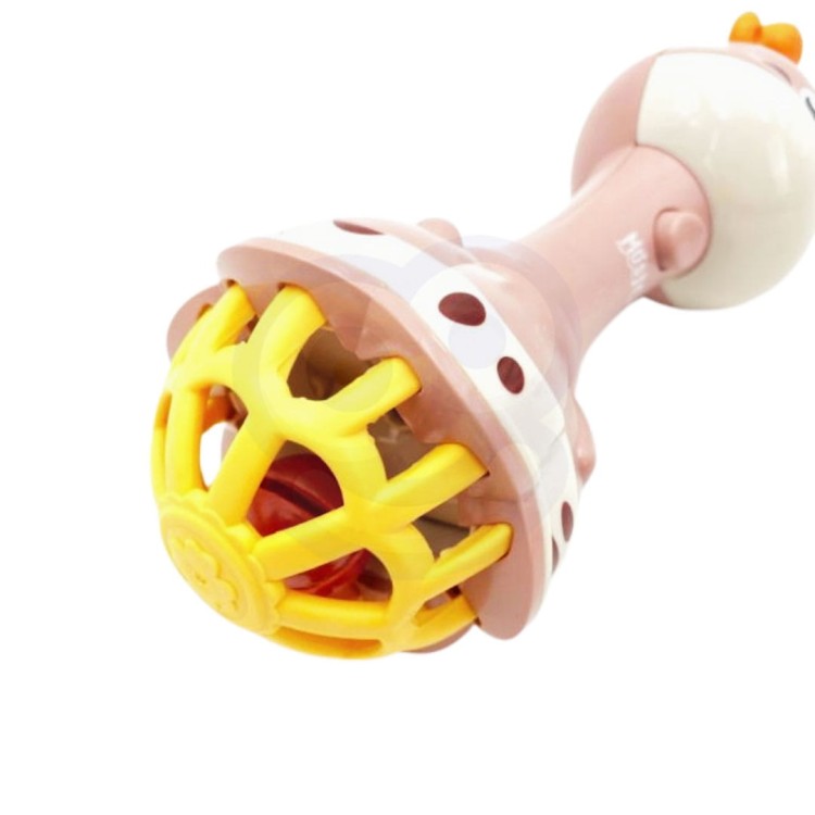 Grzechotka Żyrafka Sensoryczna Gryzak z Muzyką Montessori 1 szt. WOOPIE BABY