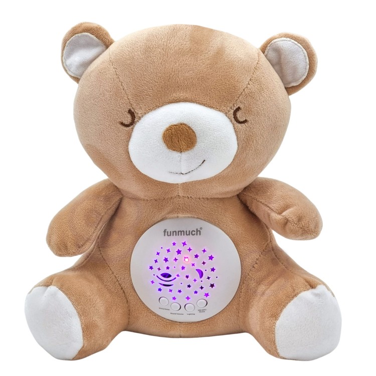 Przytulanka Usypiacz Projektor 2w1 Miś - 10 Kołysanek WOOPIE BABY