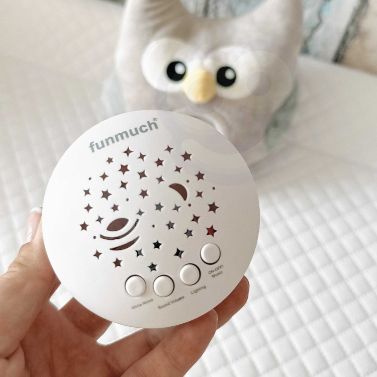 Przytulanka Usypiacz Projektor 2w1 Sówka - 10 Kołysanek WOOPIE BABY