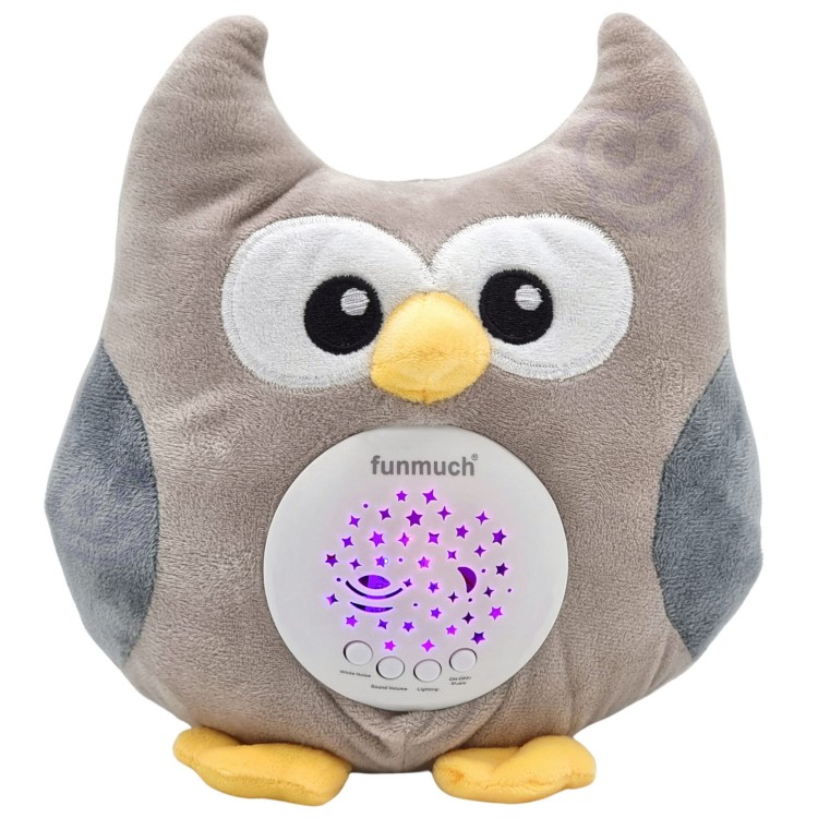 Przytulanka Usypiacz Projektor 2w1 Sówka - 10 Kołysanek WOOPIE BABY