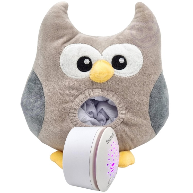 Przytulanka Usypiacz Projektor 2w1 Sówka - 10 Kołysanek WOOPIE BABY