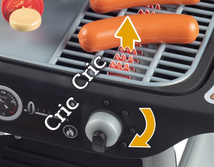 Grill Ogrodowy dla dzieci Barbecue 18 akcesoriów SMOBY