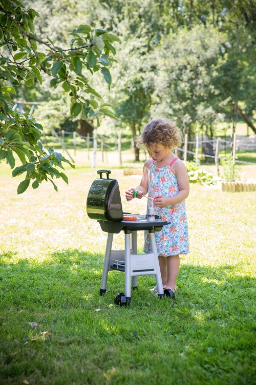 Grill Ogrodowy dla dzieci Barbecue 18 akcesoriów SMOBY