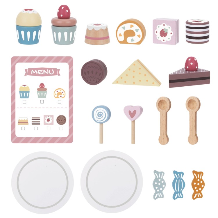 Patera Słodkości Drewniany Stojak Babeczki Ciasta TOOKY TOY