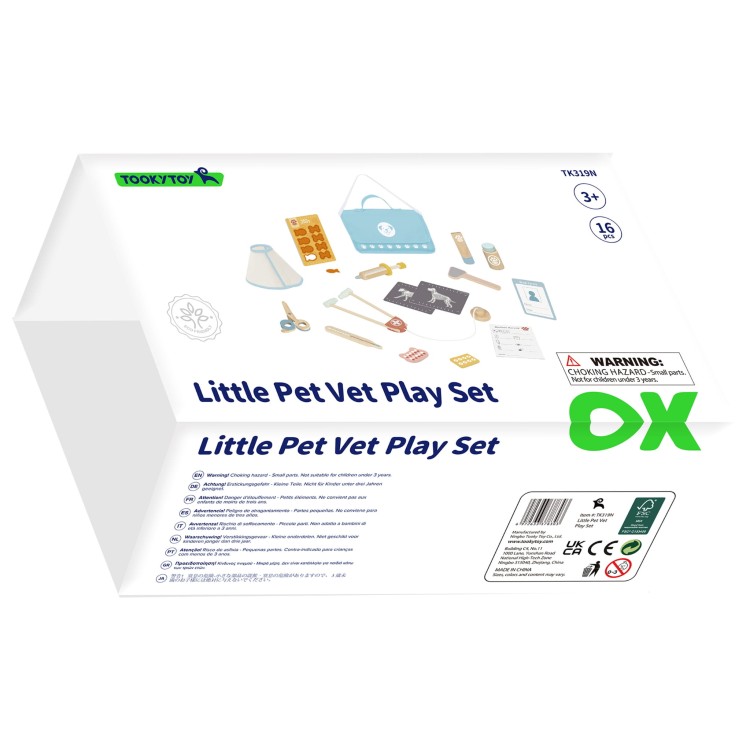 Zestaw Weterynarza Torba 17el. TOOKY TOY