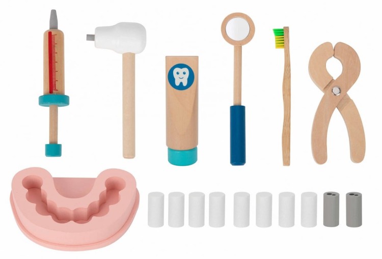 Zestaw Małego Dentysty Walizka Lekarza 19 el. TOOKY TOY