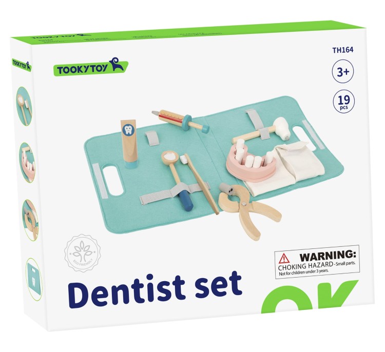 Zestaw Małego Dentysty Walizka Lekarza 19 el. TOOKY TOY