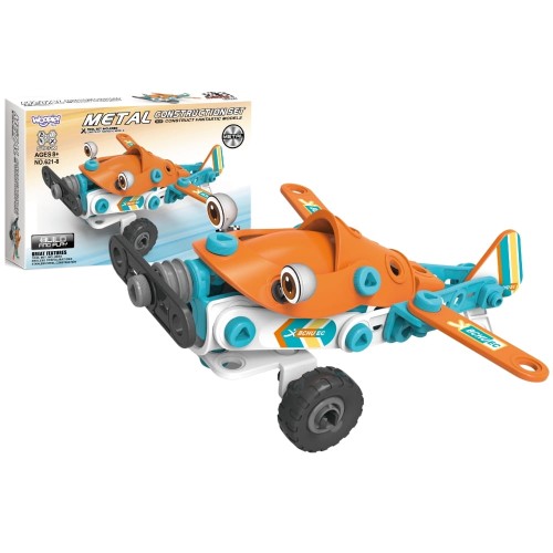 Samolot Zestaw Konstrukcyjny Klocki STEM WOOPIE