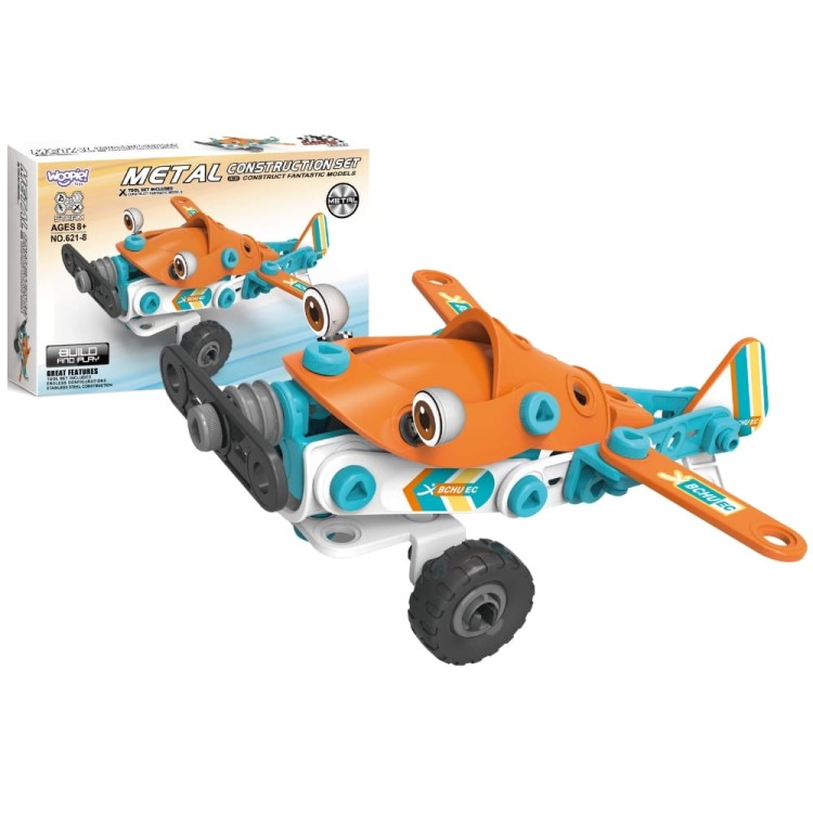 Samolot Zestaw Konstrukcyjny Klocki STEM WOOPIE