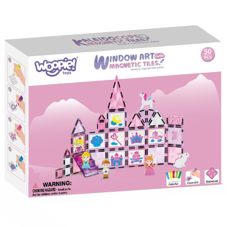 Magnetyczny Zestaw Konstrukcyjny Zbuduj Zamek