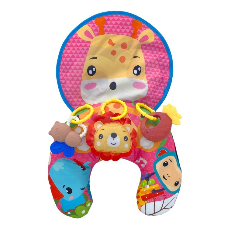 Poduszka Rogal Interaktywna Mata Edukacyjna Grzechotka Gryzak WOOPIE BABY