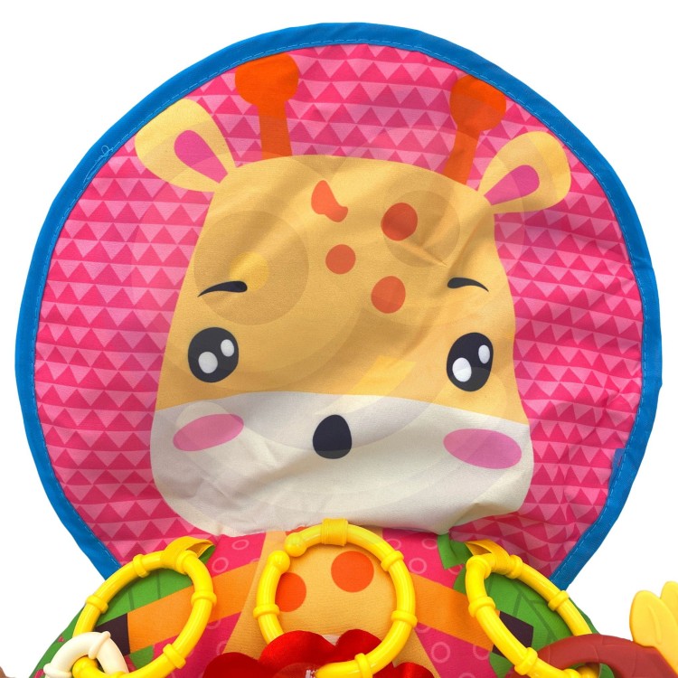 Poduszka Rogal Interaktywna Mata Edukacyjna Grzechotka Gryzak WOOPIE BABY