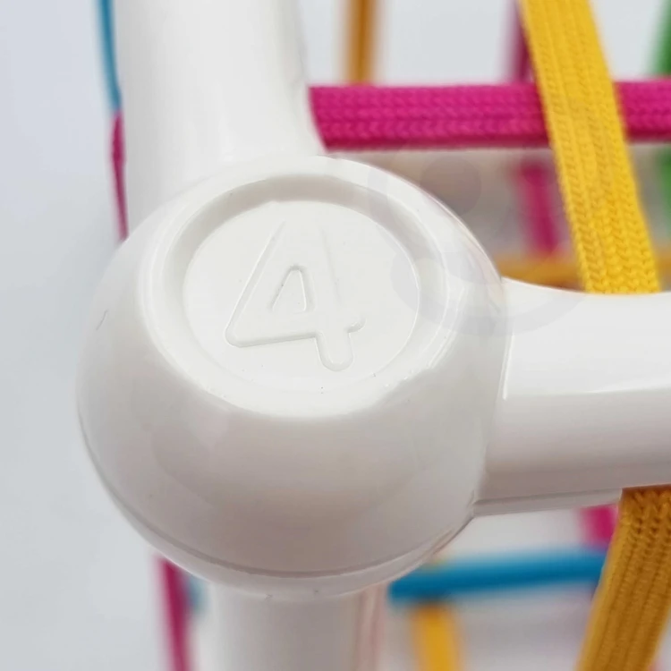 Elastyczna Kostka Sensoryczna Sorter dla Dzieci Zwierzątka + Grzechotka 7 el. WOOPIE BABY