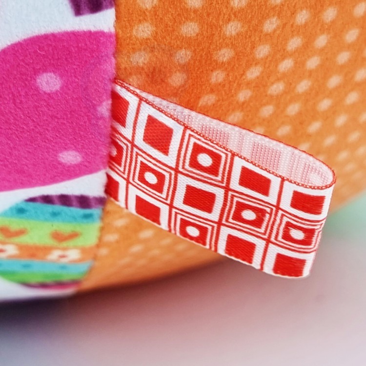 Miękka Sensoryczna Piłka Pani Metka z Wszywkami dla Malucha + Dźwięk WOOPIE BABY