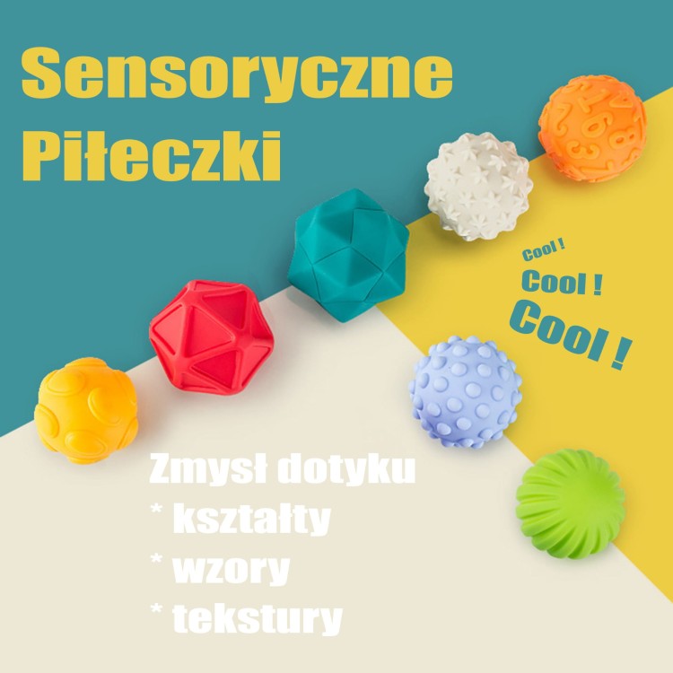Sensoryczne puzzle 20 el. WOOPIE BABY