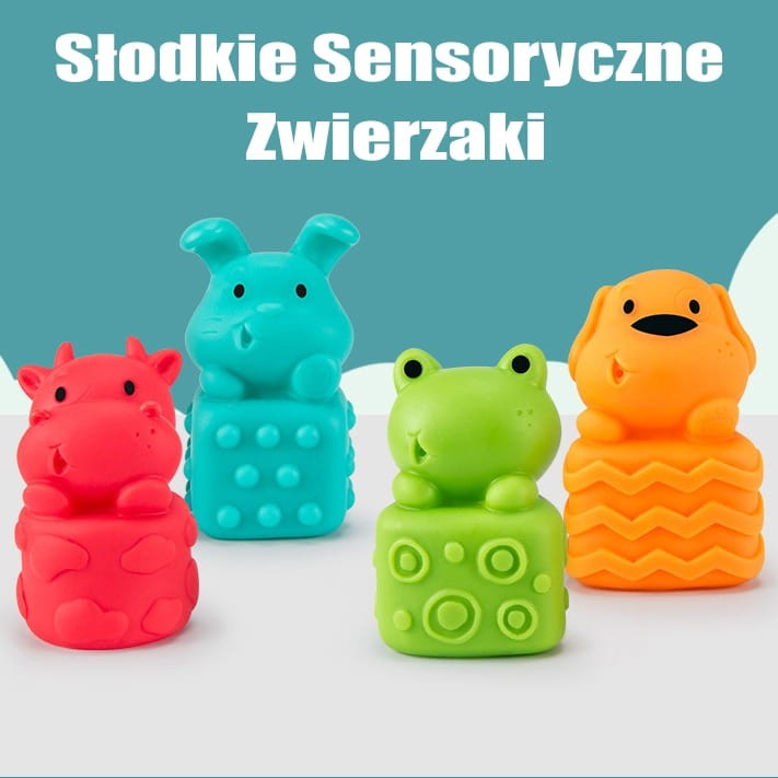 Sensoryczne puzzle 20 el. WOOPIE BABY