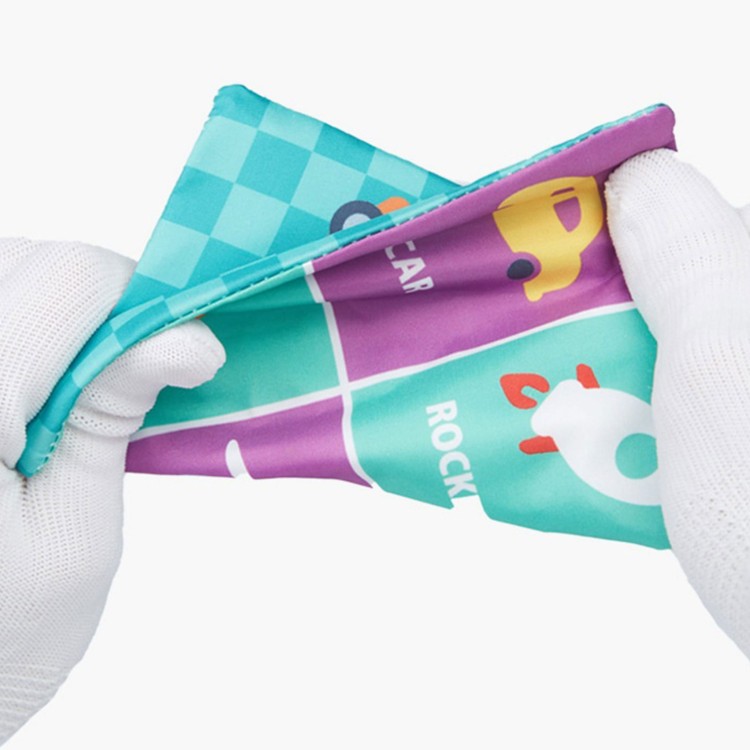 Zabawka Edukacyjna Sensoryczna Pani Metka Pudełeczko Chusteczek WOOPIE BABY