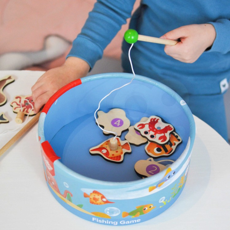 Łowienie Rybek Wędkowanie Gra Zręcznościowa TOOKY TOY