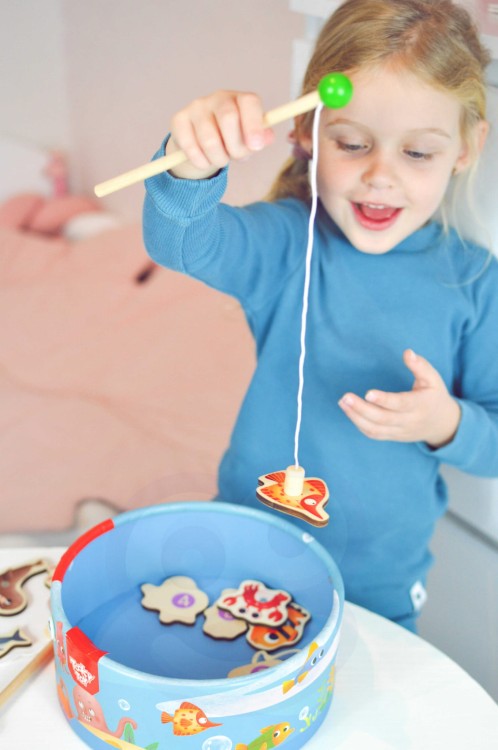 Łowienie Rybek Wędkowanie Gra Zręcznościowa TOOKY TOY