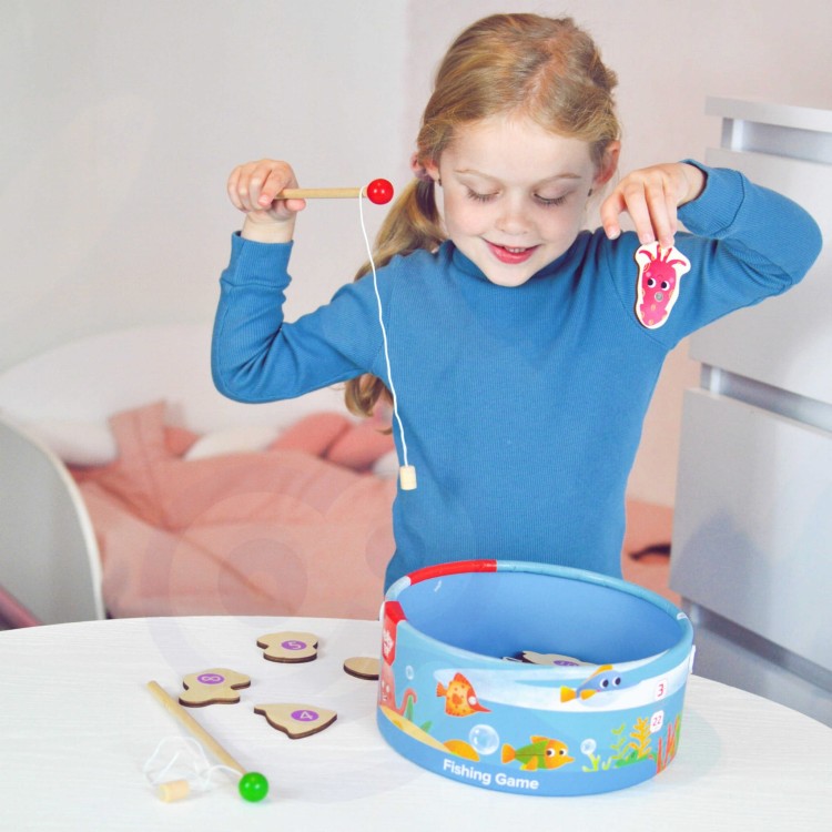 Łowienie Rybek Wędkowanie Gra Zręcznościowa TOOKY TOY