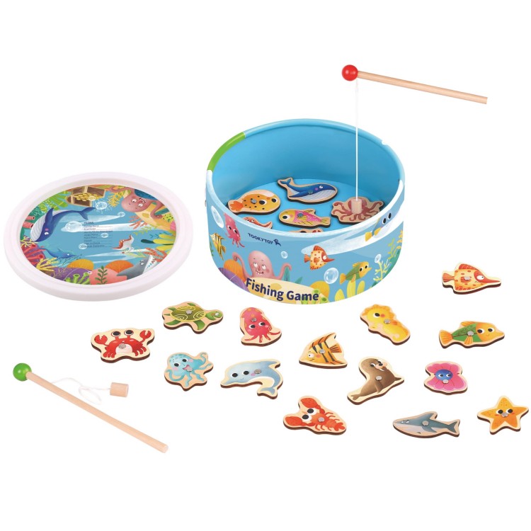 Łowienie Rybek Wędkowanie Gra Zręcznościowa TOOKY TOY