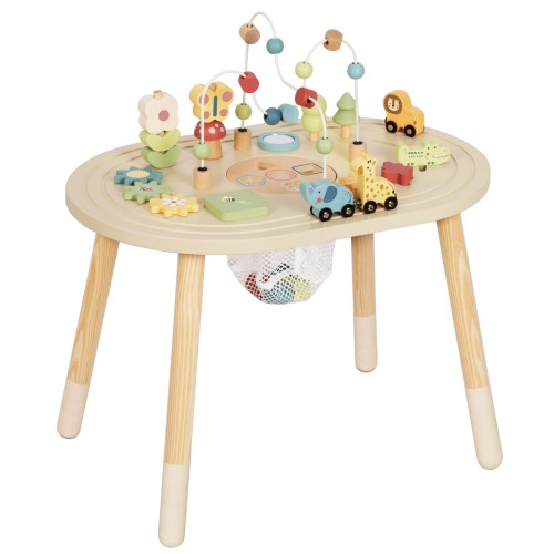 Drewniany Stolik Aktywności Safari TOOKY TOY