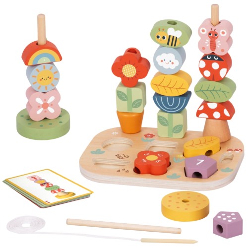 Magiczny Ogród Montessori  Box Edukacyjny 5 w1 tooky toy