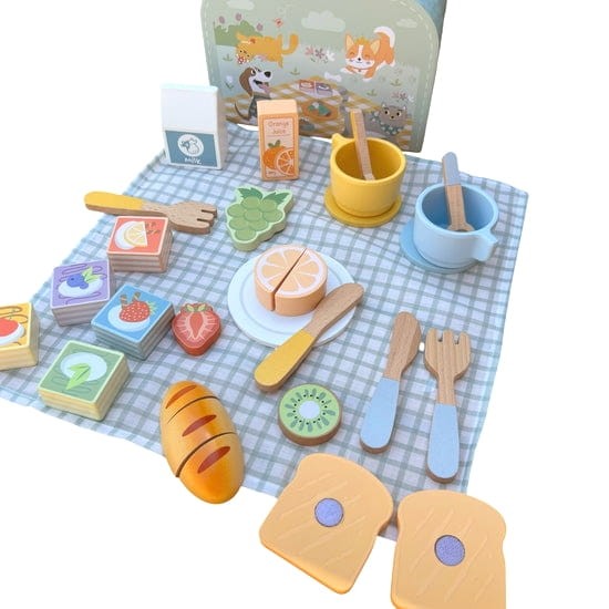 Zestaw Piknikowy Owoce do Krojenia Zestaw Śniadaniowy TOOKY TOY