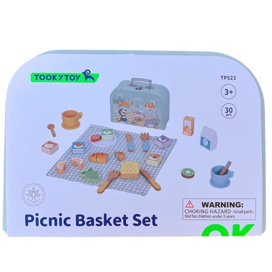 Zestaw Piknikowy Owoce do Krojenia Zestaw Śniadaniowy TOOKY TOY